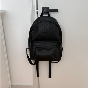 Aldo Black Men's Backpack with Front Pocket